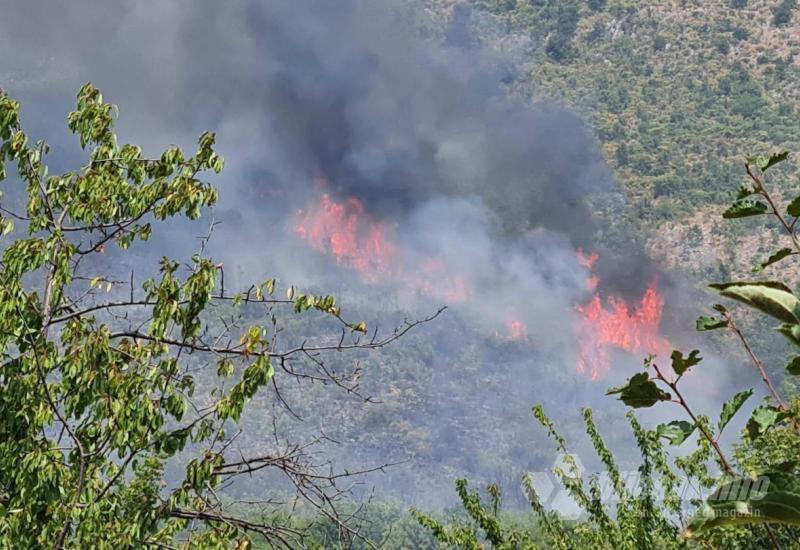 Požari u Čapljini i Konjicu